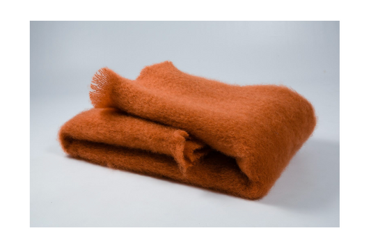 Manta mohair Ezcaray