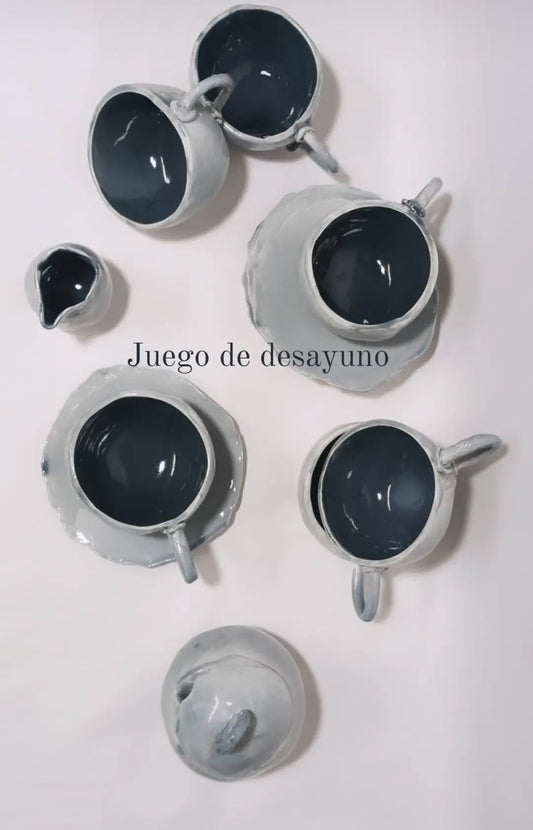 Juego de desayuno VIMBIVIMBI (set para seis personas)